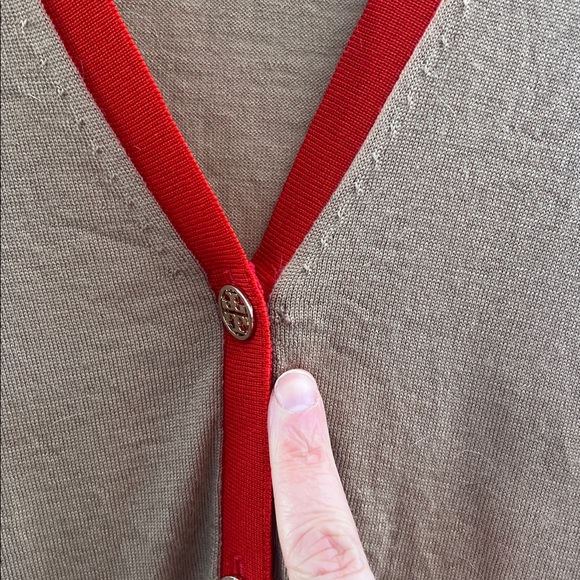 Tory Burch Madeline Colorblock Cardigan (size S) - Picture 15 of 15